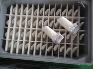 Turbine Blade Row 1, V94.2 GT,IN738LC, coat with HVOF MCrAlY + APS TBC overlay